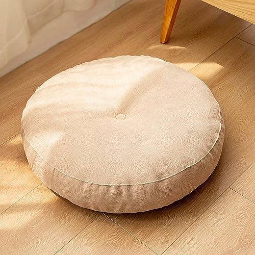 PALVIT Große Sitzkissen, 47 x 47 cm dick, für Sofa, Sessel, Tatami-Kissen, Outdoor, Garten, Terrasse, runde S-Sitzkissen, weiche Sitzkissen für Innenbereich, Küche, Esszimmerstühle von PALVIT