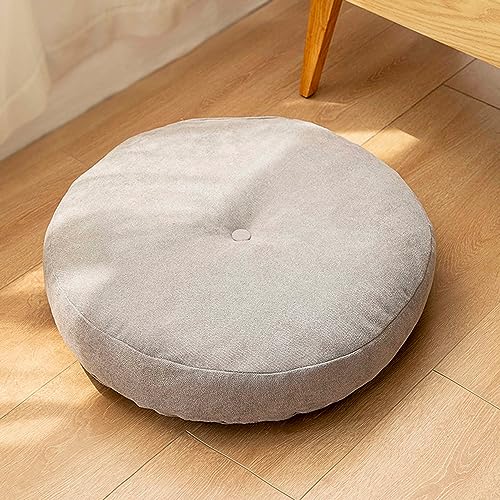 PALVIT Große Sitzkissen, 55 x 55 cm dick, für Sofa, Sessel, Tatami-Kissen, Outdoor, Garten, Terrasse, runde S-Sitzkissen, weiche Sitzkissen für Innenbereich, Küche, Esszimmerstühle von PALVIT