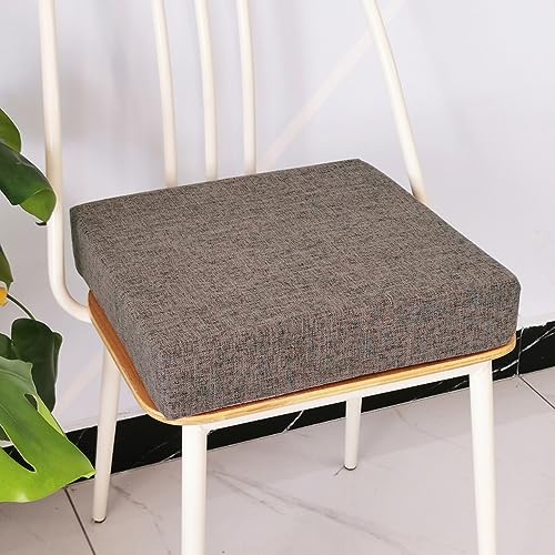 Sitzkissen – 40 x 40 cm, rutschfestes, dickes Stuhlkissen für Außenbereich, Garten, Terrasse, weiches Sofa, Sessel, Tatami, Erkerfenster, Sitzkissen – Sitzkissen für Esszimmer, Küche von PALVIT