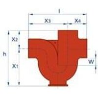 PAM - Saint Gobain ml Siphon vertikal-horizontal dn 100 156668 PAM - Saint Gobain ml Siphon vertikal-horizontal dn 100 156668 von PAM