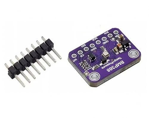 PAMEENCOS 1 x CJMCU-388 BMP388 Digitales atmosphärisches Luftdrucksensormodul, 24 Bit I2C SPI, geringer Stromverbrauch, geräuscharmer Drucksensor für Heimwerker von PAMEENCOS