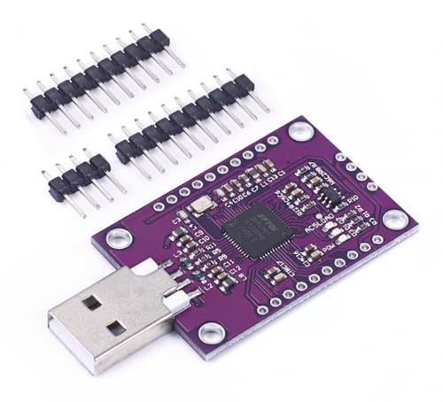 PAMEENCOS 1 x MCU FT232H High-Speed-Multifunktions-USB auf JTAG UART FIFO SPI I2C Modul USB-Stecker von PAMEENCOS