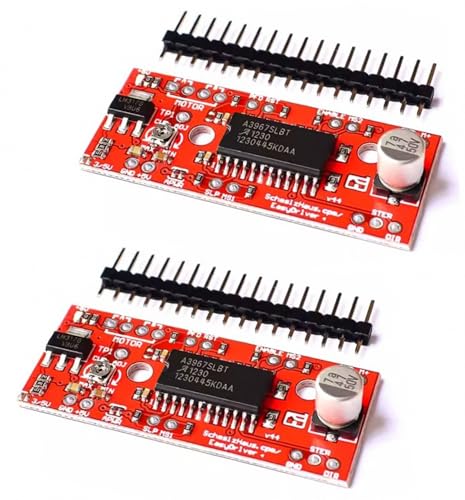 PAMEENCOS 2 Stück A3967SLBT Schrittmotor-Antriebsmodul-Board für DIY-Laser-Graviermaschine von PAMEENCOS