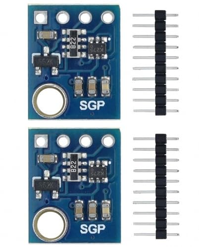 PAMEENCOS 2 Stück SGP40 Gassensor TVOC eCO2 Kohlendioxid Messung Formaldehyd Modul von PAMEENCOS