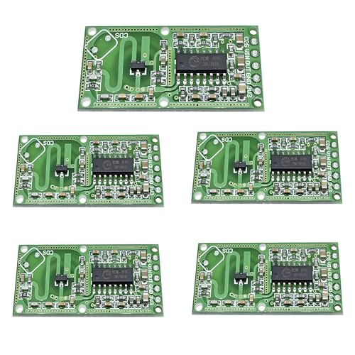 PAMEENCOS 5 stücke Mikrowelle Doppler Radar Bewegungsmelder Sensor RCWL-0516 Modul Board von PAMEENCOS