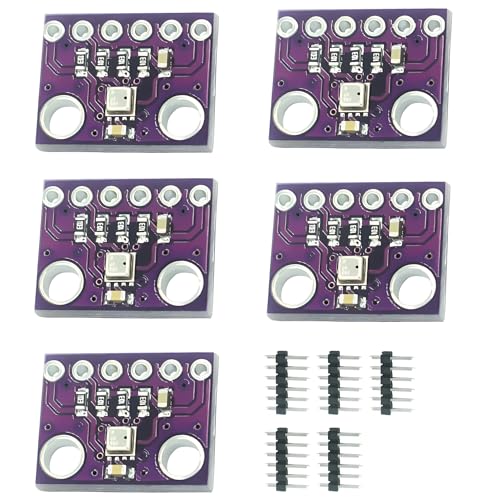 PAMEENCOS TTAMG GY-BME280-3.3 BME280 3,3 V Hochpräziser Atmosphärendrucksensor Höhenmesser-Modul GY-BME280-3.3 Temperatur-Feuchtigkeitssensor-Modul für Arduino, 5 Stück PAMEENCOS TTAMG GY-BME280-3.3 BME280 3,3 V Hochpräziser Atmosphärendrucksensor Höhenmesser-Modul GY-BME280-3.3 Temperatur-Feuchtigkeitssensor-Modul für Arduino, 5 Stück von PAMEENCOS