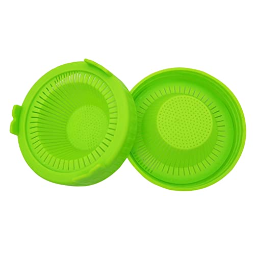 PAMENET 6 Sprouting Kit Sprout Jars Lids Mesh Lids für Wide Mouth Jars Indoor Microgreens Plants Growing Screen,A PAMENET 6 Sprouting Kit Sprout Jars Lids Mesh Lids für Wide Mouth Jars Indoor Microgreens Plants Growing Screen,A von PAMENET