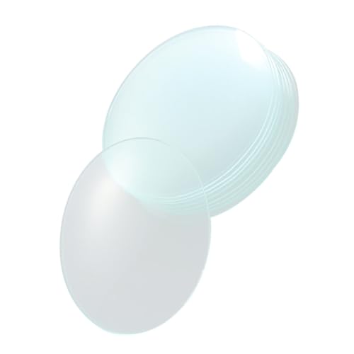 PAMINGONO 10 Stück Teiliges Becherglas Deckel aus Poliertem Glas Staubdicht Multifunktional als Verdunstungsschale und Becherabdeckung Geeignet für Labor Schule und Experiment PAMINGONO 10 Stück Teiliges Becherglas Deckel aus Poliertem Glas Staubdicht Multifunktional als Verdunstungsschale und Becherabdeckung Geeignet für Labor Schule und Experiment von PAMINGONO