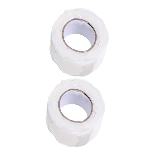 PAMINGONO 2 Rollen Flexibles Plumbers Tape Stark Breit Lang Weiß Selbstklebendes Reißfestes Abdichtungsband aus Kautschuk für Rohrleckagen Wasserdichtes Reparaturband Einfach Zuschneidbar PAMINGONO 2 Rollen Flexibles Plumbers Tape Stark Breit Lang Weiß Selbstklebendes Reißfestes Abdichtungsband aus Kautschuk für Rohrleckagen Wasserdichtes Reparaturband Einfach Zuschneidbar von PAMINGONO