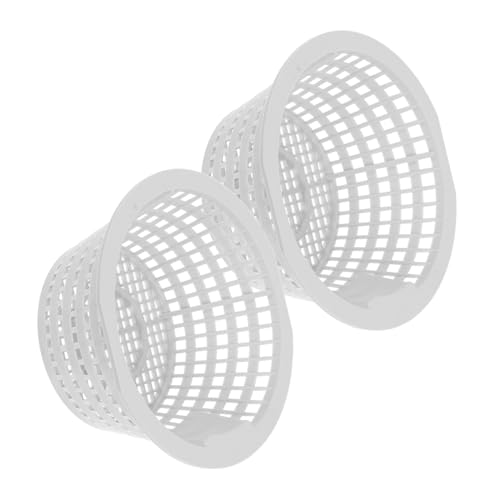 PAMINGONO 2 Stück Pool Skimmerkorb Hochwertiger Müllfilterkorb für Effiziente Filtration Wiederverwendbar Installieren Schützt Poolpumpe PAMINGONO 2 Stück Pool Skimmerkorb Hochwertiger Müllfilterkorb für Effiziente Filtration Wiederverwendbar Installieren Schützt Poolpumpe von PAMINGONO