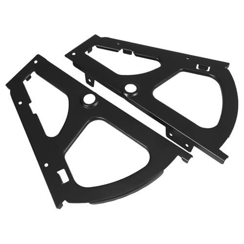 PAMINGONO 2 Stück Teiliges Flip Frame beschlagsset für Schuhschränke Schwarzes Metall Hardware Einzelner Schubladenlayer Verdeckte Scharniere Robuste Klappfunktion für Zuhause von PAMINGONO