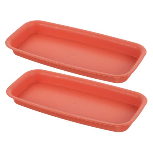 PAMINGONO 2 Stück Wasserschale Drainageschale Für Zimmerpflanzen Blumenpot -untertassen Abtropfschale Für Blumentöpfe Tropfschalen Für Blumentöpfe Pflanzenschale Pflanzenuntersetzer Plastik von PAMINGONO
