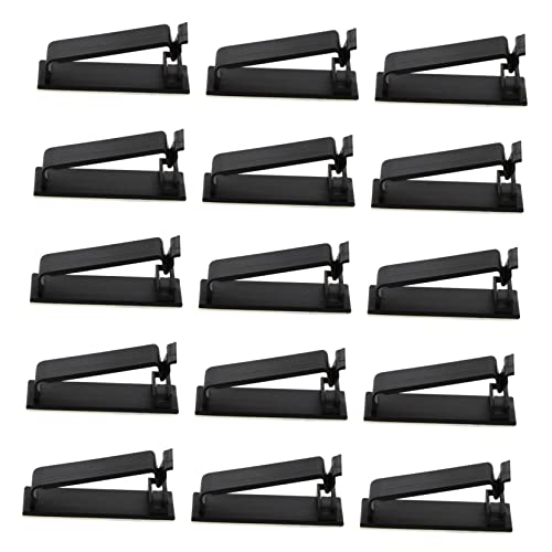 PAMINGONO 20 Stück Teiliges Selbstklebender Kabelclips Kabelhalter mit Starkem Haftpad für Kabelmanagement an Glatten Oberflächen Geeignet für Computer Tv USB Kabel Organizer PAMINGONO 20 Stück Teiliges Selbstklebender Kabelclips Kabelhalter mit Starkem Haftpad für Kabelmanagement an Glatten Oberflächen Geeignet für Computer Tv USB Kabel Organizer von PAMINGONO
