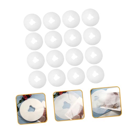 PAMINGONO 200 Stück Einweg Silikon Massage Kopfstütze Gesichtsauflage Matratze mit Gesichtslöchern Atmungsaktiv Hautfreundlich für Beauty Salon Spa Praxis Fußpflege Geeignet von PAMINGONO