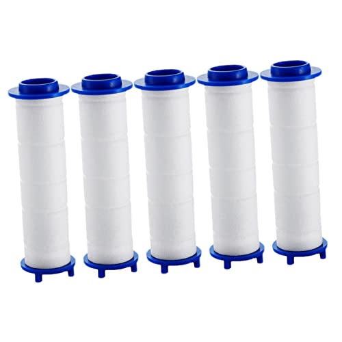 PAMINGONO Abnehmbare Wasserfilter Für Die Dusche 5-teilige Duschfilter T-förmiger Duschfilter von PAMINGONO