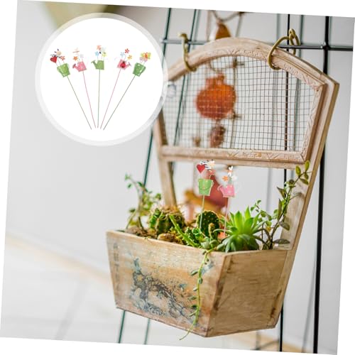 PAMINGONO 5 Stück Teiliges Metall Pflanzenstecker Pflanzendeko für Blumentöpfe Gartendeko Außen mit Dekorativen Motiven zur Verschönerung von Pflanzkübeln und Gartenbereich PAMINGONO 5 Stück Teiliges Metall Pflanzenstecker Pflanzendeko für Blumentöpfe Gartendeko Außen mit Dekorativen Motiven zur Verschönerung von Pflanzkübeln und Gartenbereich von PAMINGONO