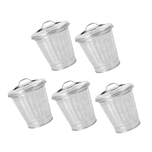 PAMINGONO 5 Stück Teiliges Miniatur mülleimer Deckel Kompakter Tischabfalleimer für Zuhause und Büro Platzsparender Kleiner Abfallbehälter für Schreibtisch Wohnzimmer Schlafzimmer PAMINGONO 5 Stück Teiliges Miniatur mülleimer Deckel Kompakter Tischabfalleimer für Zuhause und Büro Platzsparender Kleiner Abfallbehälter für Schreibtisch Wohnzimmer Schlafzimmer von PAMINGONO