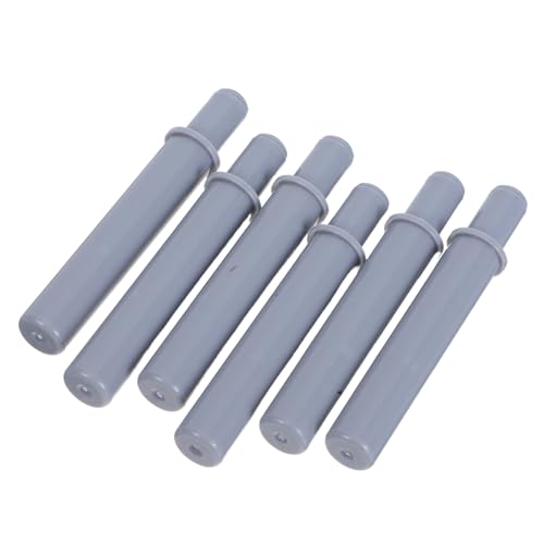 PAMINGONO 6 Stück Hydraulische Dämpfer für Schranktüren Geräuschreduzierend Sanftes Schließen für Mülltonnen Küchenschränke Möbel Verdeckte Montage von PAMINGONO