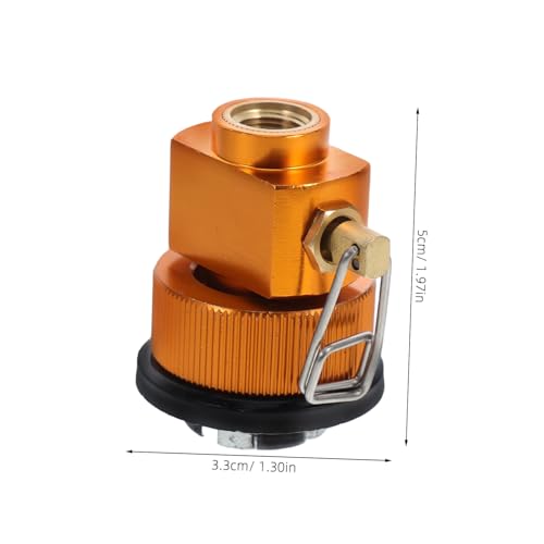PAMINGONO Camping Gas Adapter für Flüssiggas Gaskartuschen Leichtes Auslaufsicheres Ventil zur Effizienten Gasumfüllung zwischen Flach Langkartuschen Kompatibel mit Outdoor Gaskochern PAMINGONO Camping Gas Adapter für Flüssiggas Gaskartuschen Leichtes Auslaufsicheres Ventil zur Effizienten Gasumfüllung zwischen Flach Langkartuschen Kompatibel mit Outdoor Gaskochern von PAMINGONO