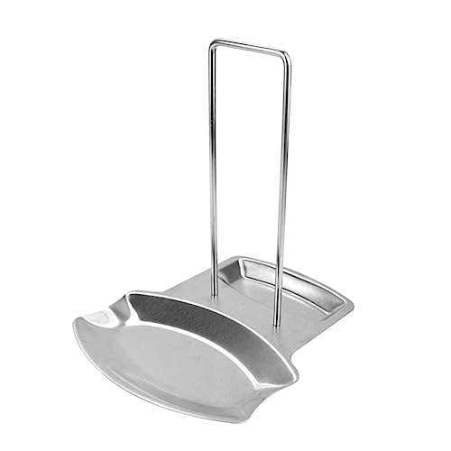 PAMINGONO Deckel und Löffelablage Multifunktionaler Topfdeckelständer und Küchenorganizer Platzsparend und Leicht zu Reinigen für Zuhause und Bar von PAMINGONO