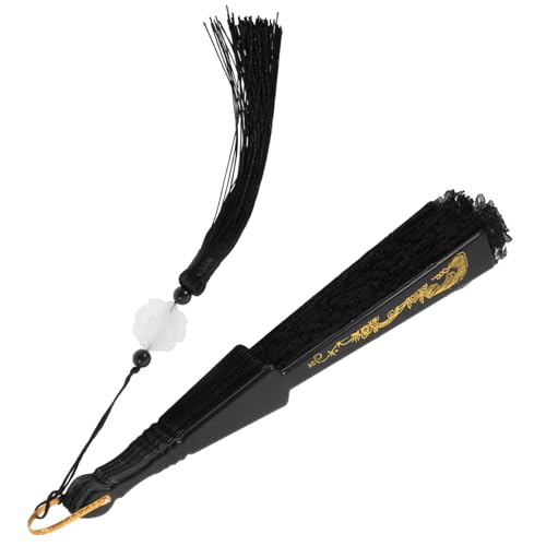 PAMINGONO Eleganter Schwarzer Spitzen-handfächer mit Quaste Stabiler Faltbarer Handfächer für Party DIY Wanddekoration Tanz und Sommerliche Abkühlung Langlebig und Einfach zu Bedienen PAMINGONO Eleganter Schwarzer Spitzen-handfächer mit Quaste Stabiler Faltbarer Handfächer für Party DIY Wanddekoration Tanz und Sommerliche Abkühlung Langlebig und Einfach zu Bedienen von PAMINGONO
