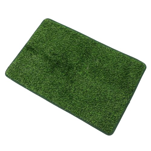 PAMINGONO Ersetzbare Kunstgras Pee Matte für Haustiere Tragbare Wiederverwendbare Hundetoilette Wasserabsorbierend und Geruchshemmend für Indoor und Outdoor von PAMINGONO