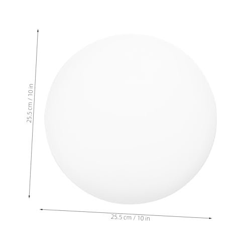 PAMINGONO Flush Mount Lampenschirm Kunststoff LED Lichtabdeckung mit Drehverschluss Stabile Runde Deckenleuchte Ersatzabdeckung für Schlafzimmer Küche Balkon Flur PAMINGONO Flush Mount Lampenschirm Kunststoff LED Lichtabdeckung mit Drehverschluss Stabile Runde Deckenleuchte Ersatzabdeckung für Schlafzimmer Küche Balkon Flur von PAMINGONO