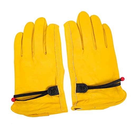 PAMINGONO Gartenhandschuhe Rindsleder Puncture Langlebig Atmungsaktiv für Gartenarbeit Radfahren und Autofahren Verstellbarer Handgelenkriemen PAMINGONO Gartenhandschuhe Rindsleder Puncture Langlebig Atmungsaktiv für Gartenarbeit Radfahren und Autofahren Verstellbarer Handgelenkriemen von PAMINGONO