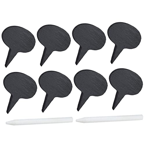 PAMINGONO Käsekuchen Mini-tafelschilder Für Lebensmittel Tafelzeichen Für Lebensmittel Kleine Tafelschilder Mini-kreidetafeln Käsemarker Tafel-tag Käsebrettschilder Schiefer von PAMINGONO