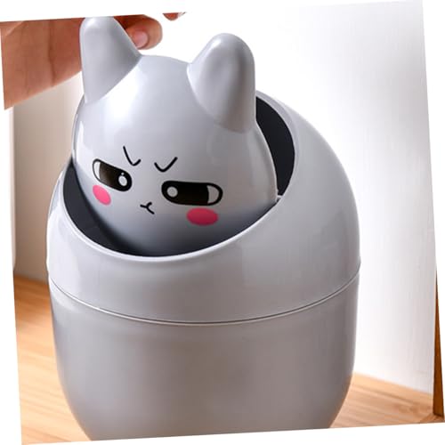 PAMINGONO Kleiner Desktop mülleimer aus Robustem Material Kompakt und Multifunktional für Büro Schlafzimmer Wohnzimmer mit Niedlichem Design als Papierkorb und Aufbewahrungsbehälter PAMINGONO Kleiner Desktop mülleimer aus Robustem Material Kompakt und Multifunktional für Büro Schlafzimmer Wohnzimmer mit Niedlichem Design als Papierkorb und Aufbewahrungsbehälter von PAMINGONO
