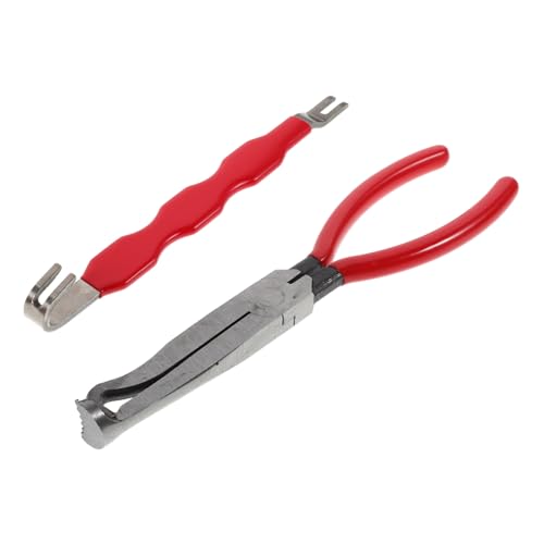 PAMINGONO Mehrzweck Drahttrennzange Auto Elektrostecker Clip Werkzeug Kraftstoff Trennwerkzeug Auto Steckerzange Reparaturzange Kraftstoffleitungs Clip Werkzeug Kohlenstoffstahl von PAMINGONO