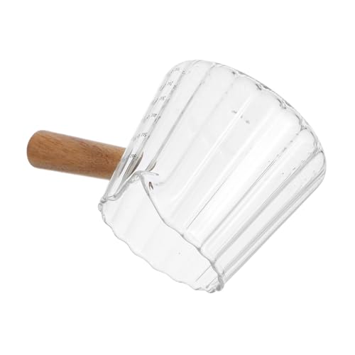 PAMINGONO Milchkännchen aus mit Holzgriff Messbecher mit Skalen Hitzebeständig Ausgießer für Milch und Kaffee Multifunktionaler Mini Milchbecher für Küche und Barbecue Zufällige Farbe PAMINGONO Milchkännchen aus mit Holzgriff Messbecher mit Skalen Hitzebeständig Ausgießer für Milch und Kaffee Multifunktionaler Mini Milchbecher für Küche und Barbecue Zufällige Farbe von PAMINGONO
