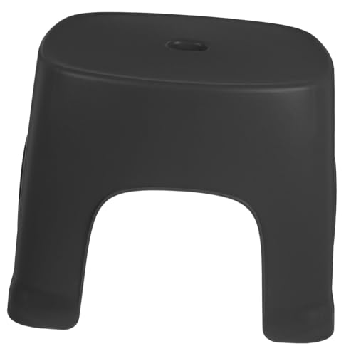PAMINGONO Fußhocker Kunststoff Für Erwachsene Und Rutschfester Tritthocker Für Badezimmer Und Toilette Vielseitig Einsetzbar Als Wechselhocker Und Sitzgelegenheit Kompakte Leicht Zu von PAMINGONO