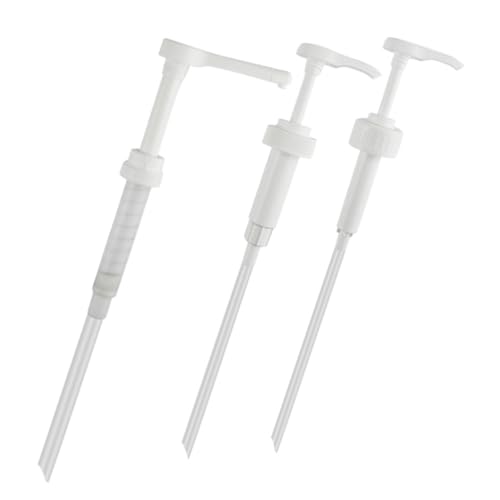 PAMINGONO Pumpspender Dosierpumpe Flaschenpumpen Ersatzpumpen Für Getränke Dispenser Quantitative Dosierpumpen 8cc 10cc 15cc Praktische Pumpen Für Sirup Und Äfte Wiederverwendbar Dosierpumpe von PAMINGONO