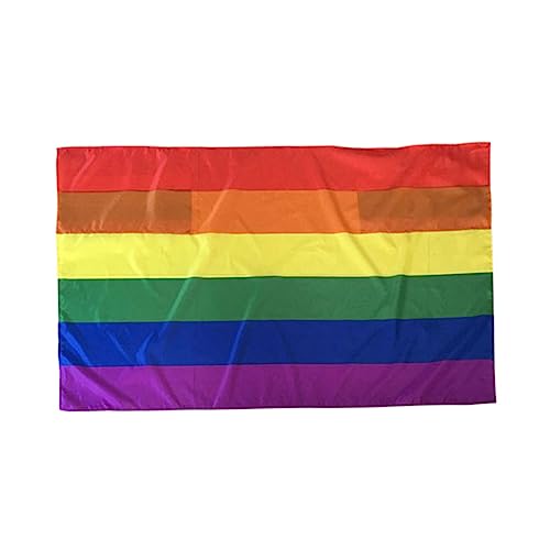 PAMINGONO Regenbogen Cape Aus Polyester Mit Ärmeln Homosexual Flagge Für Pride-paraden Und Partys Farbenfrohe Dekoration Für Festliche Anlässe von PAMINGONO