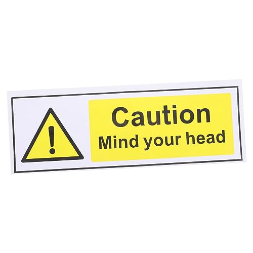 PAMINGONO Selbstklebendes Warnschild Aufkleber Wasser und Ölresistent Warnhinweis Aufkleber Sicherheitszeichen für Geräte und Anlagen Langlebig Einfach Anzubringen Zuverlässige von PAMINGONO