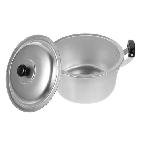 PAMINGONO Stabiler Und Langlebiger Dampftopf Aus Aluminium Mit Deckel Und 20 Cm Durchmesser Zum Kochen Von Suppennudeln Und Hot Pot von PAMINGONO