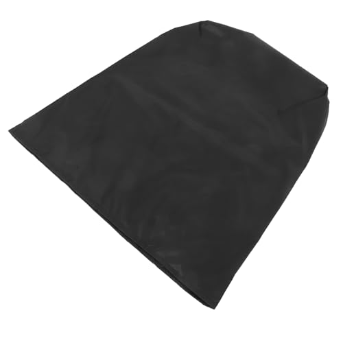 PAMINGONO Wasserdichte Klappstuhl Schutzhülle aus Oxford Windresistent mit Kordelzug Wetterfest und Reißfest Schutzhaube für Gartenmöbel Liegestuhl Bezug für Terrasse und Garten Schwarz von PAMINGONO