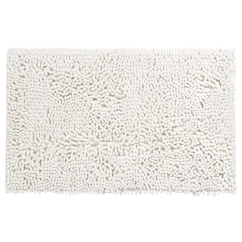 PANA® Premium Chenille Badematte groß (70x120 cm) • Badteppich aus besonders weichen Fasern • Saugstark & waschbar • Duschvorleger, Badvorleger, Badezimmerläufer • Farbe: Creme PANA® Premium Chenille Badematte groß (70x120 cm) • Badteppich aus besonders weichen Fasern • Saugstark & waschbar • Duschvorleger, Badvorleger, Badezimmerläufer • Farbe: Creme von PANA