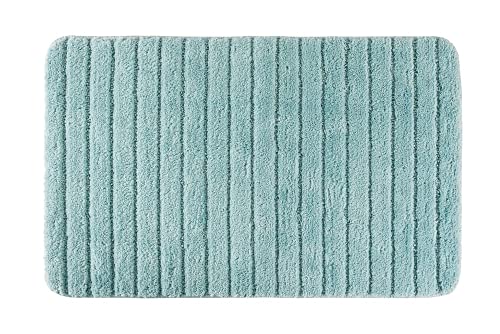 PANA® Weiche Badematte (50x80 cm) • Badematte rutschfest mit Streifen-Design • Badezimmerteppich als Duschvorleger für Dusche, Badewanne, WC-Vorleger • Farbe: Mint PANA® Weiche Badematte (50x80 cm) • Badematte rutschfest mit Streifen-Design • Badezimmerteppich als Duschvorleger für Dusche, Badewanne, WC-Vorleger • Farbe: Mint von PANA