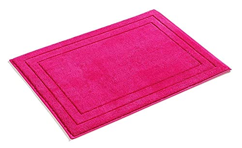 PANA Frottier-Serie Jasmina • Frottee Handtücher Set • weicher Badteppich • 100% Baumwolle • Ökotex Zertifiziert • Badematte • Größe: 50x70 cm • Farbe: Fuchsia von PANA