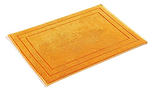 PANA Frottier-Serie Jasmina • Frottee Handtücher Set • weicher Badteppich • 100% Baumwolle • Ökotex Zertifiziert • Badematte • Größe: 50x70 cm • Farbe: Orange von PANA