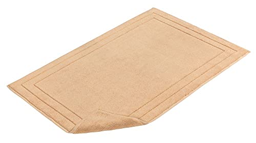 PANA Frottierserie Jessica • Frottee Handtücher Set • 100% Baumwolle • Hautverträglich • Ökotex Zertifiziert • Badteppich • Größe: 60 x 90 cm • Farbe: Beige von PANA