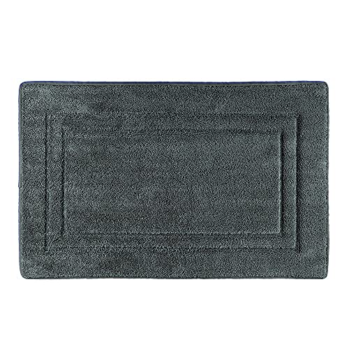 PANA Viskoelastische Frottee Badematte I Hochflor Badvorleger I Duschvorleger mit viskoelastischem Memoryschaum I rutschfest und saugstark I Größe: 50 x 80 cm I Farbe: Anthrazit PANA Viskoelastische Frottee Badematte I Hochflor Badvorleger I Duschvorleger mit viskoelastischem Memoryschaum I rutschfest und saugstark I Größe: 50 x 80 cm I Farbe: Anthrazit von PANA