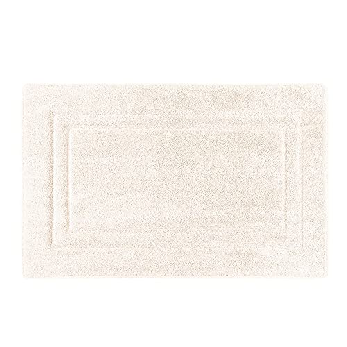 PANA Viskoelastische Frottee Badematte I Hochflor Badvorleger I Duschvorleger mit viskoelastischem Memoryschaum I rutschfest und saugstark I Größe: 50 x 80 cm I Farbe: Creme PANA Viskoelastische Frottee Badematte I Hochflor Badvorleger I Duschvorleger mit viskoelastischem Memoryschaum I rutschfest und saugstark I Größe: 50 x 80 cm I Farbe: Creme von PANA