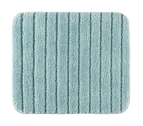 PANA® WC-Vorleger ohne Ausschnitt (45x50 cm) • Badematte rutschfest mit Streifen-Design • Badezimmerteppich als Duschvorleger für Dusche, Badewanne, WC-Vorleger • Farbe: Mint PANA® WC-Vorleger ohne Ausschnitt (45x50 cm) • Badematte rutschfest mit Streifen-Design • Badezimmerteppich als Duschvorleger für Dusche, Badewanne, WC-Vorleger • Farbe: Mint von PANA