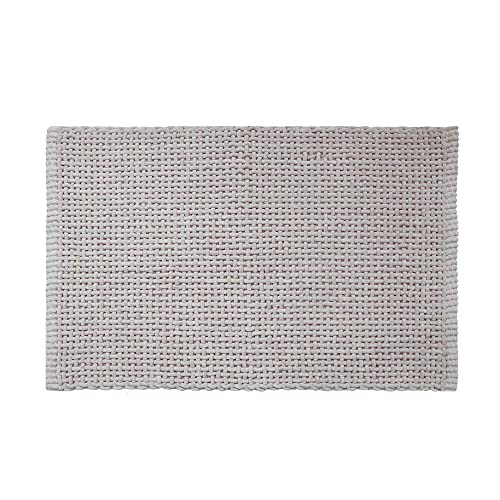 PANA gewebte Chenille Badematte für Bad & WC • saugstarker Badteppich • Flauschiger Duschvorleger • Rutschfester Badvorlger in versch. Farben. Formen und Größen von PANA