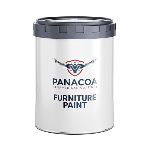 PANACOA Möbelfarbe Holzfarbe Holzlack Möbellack ohne Schleifen MATT l Anthrazitgrau 750ml von PANACOA