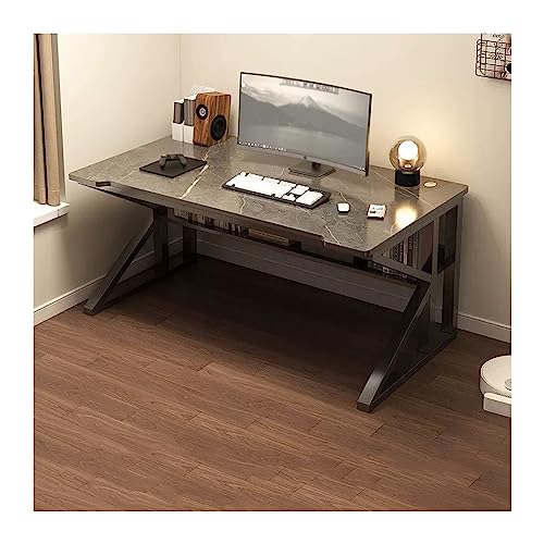 PANAZU PC-Schreibtisch, PC-Schreibtisch, Desktop-Gaming-Büro-Schreibtisch, Studenten-Heimschreibtisch, Schlafzimmer, einfaches Schlafzimmer, Arbeitszimmer, Schreibtisch, Kleiner Tisch, Arbeitstisch von PANAZU