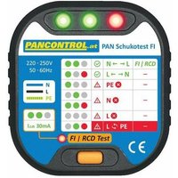 Pancontrol.at - Steckdosenprüfer m. 30 mA fi- Test pan schukotest fi Pancontrol von PANCONTROL.AT
